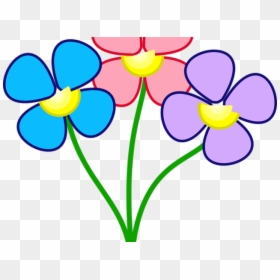 Buttercup Clipart Flower Head - Flowers Color Picture Cartoon, HD Png Download - buttercup flower png