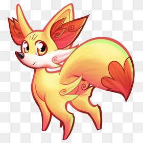 Fennekin - Cartoon, HD Png Download - fennekin png