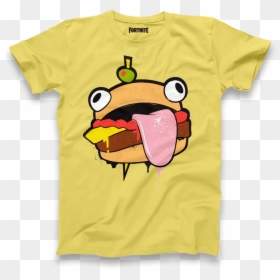 Lil Whip Fortnite T Shirt, HD Png Download - cartoon burger png