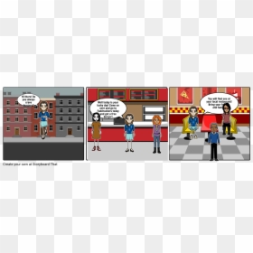 Burger Ad Story Board, HD Png Download - cartoon burger png