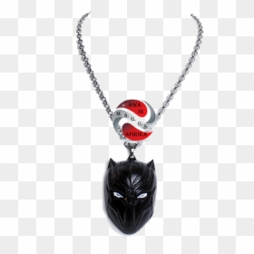 Locket, HD Png Download - black panther necklace png