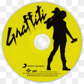 Graffiti Chris Brown Cd, HD Png Download - music graffiti png