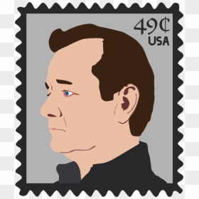 Postage Stamp, HD Png Download - bill murray png
