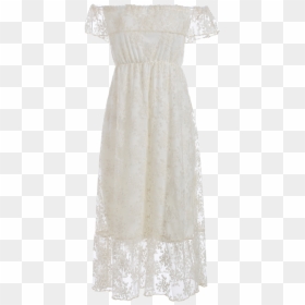 Cocktail Dress, HD Png Download - white lace transparent png