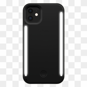 Lumee Duo Matte Black Iphone 11 Phone Case - Smartphone, HD Png Download - iphone 6 cracked screen png