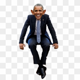 Ass-ko - Standing, HD Png Download - obama standing png