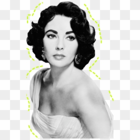 #elizabethtaylor #ftestickers #freetoedit - Elizabeth Taylor Hairstyles, HD Png Download - elizabeth taylor png