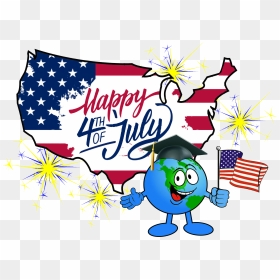 July 4th Let Freedom Ring , Transparent Cartoons, HD Png Download - 4th of july banner png
