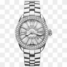 Piccadilly Steel 40 Sp Diamond Set Case Watch - Gold Rolex With Diamond Bezel, HD Png Download - diamond watch png