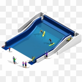 Simulateur De Vagues - Skateboarding, HD Png Download - madea png