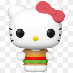 Hello Kitty Funko Pop, HD Png Download - cartoon burger png