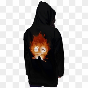 Hoodie, HD Png Download - calcifer png