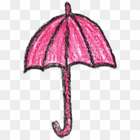 Free Png Crayon Umbrella Drawing Png - Drawing, Transparent Png - crayon clipart png