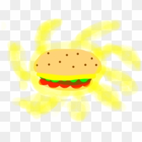 Fast Food, HD Png Download - cartoon burger png