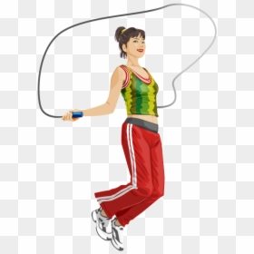 Jump Rope Sport, HD Png Download - red rope png