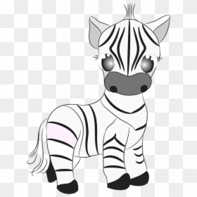 Cartoon, HD Png Download - zebra cartoon png
