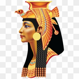 Transparent Pharaoh Clipart - Egyptian Png, Png Download - pharaoh head png