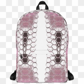 Honeycomb Blast In Pink Backpack By Ventcri - Aesthetic Backpack, HD Png Download - honeycomb background png