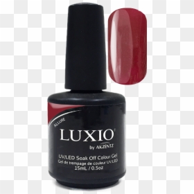 Akzentz Luxio Gel Polish Allure Red Sparkle - Akzentz Luxio - Abyss, HD Png Download - luxio png