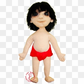 Soft Toy On The Frame Of Mowgli - Doll, HD Png Download - mowgli png