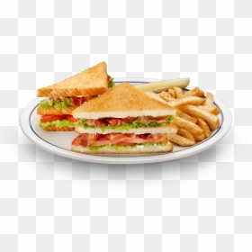 Transparent Ihop Png - Club Sandwich With French Fries, Png Download - blt png