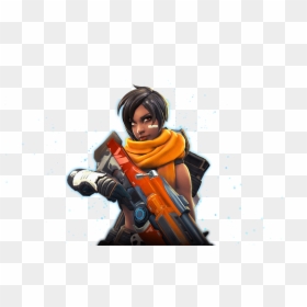 Gun,anime,fictional Figure,games,suit Actor - Paladins Champions Of The Realm Kinessa, HD Png Download - anime gun png