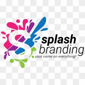 Splash Branding, HD Png Download - water splash .png