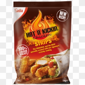 Hot N Kicking Chicken Strips 1 Kg Zak - Hot N Kickin Chicken, HD Png Download - chicken strips png