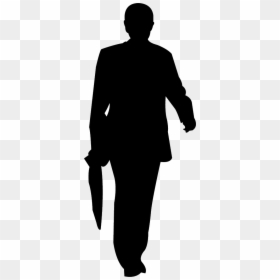 Human Silhouette Clipart, HD Png Download - people standing png