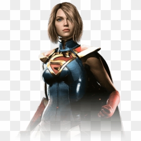 Supergirl Injustice 2 Png, Transparent Png - supergirl png