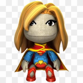 Little Big Planet Supergirl, HD Png Download - supergirl png