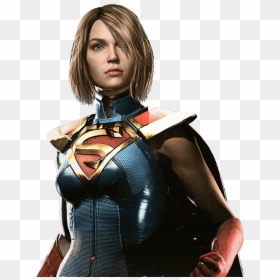 Injustice 2 Super Girl, HD Png Download - supergirl png