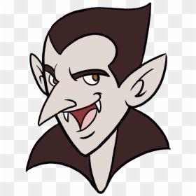 Easy To Draw Vampire, HD Png Download - fangs png