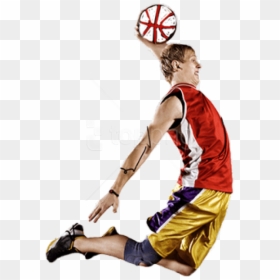 Teen Basketball Player Png, Transparent Png - basketball player png