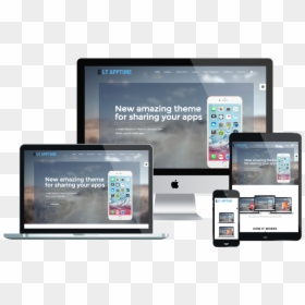 Joomla 3 Creative Templates, HD Png Download - responsive png