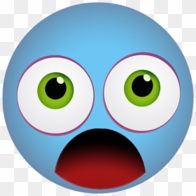 Omg Emoji Transparent Png, Png Download - scared emoji png