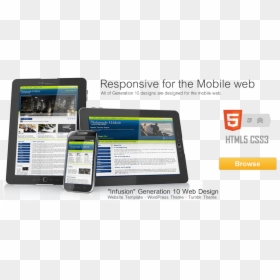 Responsive Website Templates, HD Png Download - responsive png