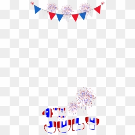 Firework Banner Clipart, HD Png Download - fireworks png transparency