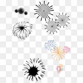 4th Of July Fireworks, HD Png Download - fireworks png transparency