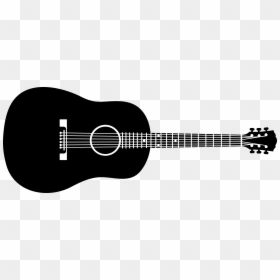 Acoustic Guitar Png Vector, Transparent Png - music instruments png