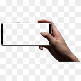 Mobile In Hand Png, Transparent Png - phone frame png