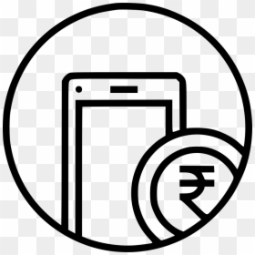 Online Store Icon Transparent Png, Png Download - indian money png