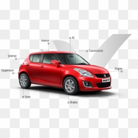 Maruti Suzuki Swift True Value, HD Png Download - swift car png