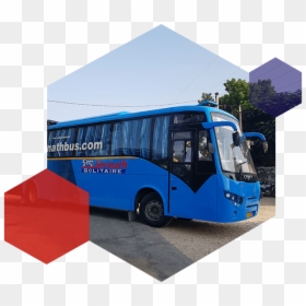 Shreenath Trans Connect Delhi, HD Png Download - volvo bus png