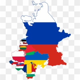 European Russia Flag Map, HD Png Download - lord venkateswara high quality images png