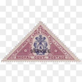 Triangular Stamp Of India, HD Png Download - indian money png