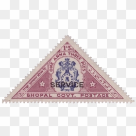 Triangular Stamp Of India, HD Png Download - indian money png