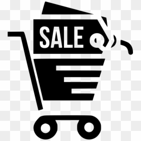Cart Sale Icon Png, Transparent Png - discount png