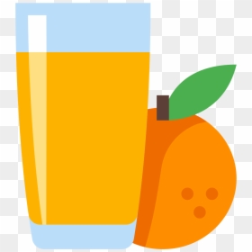 Orange Juice Clipart Png, Transparent Png - juice glass png