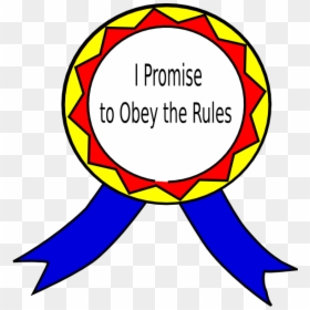 Promise To Obey The Rules, HD Png Download - rules png
